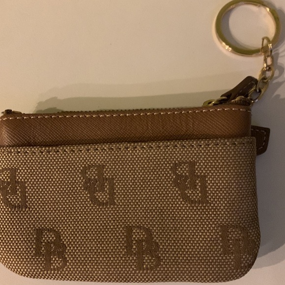 Dooney & bourke vintage wallet, keychain with card holder nwot - Picture 3 of 9